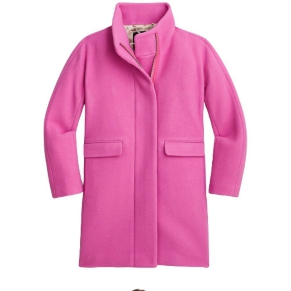 J crew New cocoon coat in Italian stadium-cloth BM952